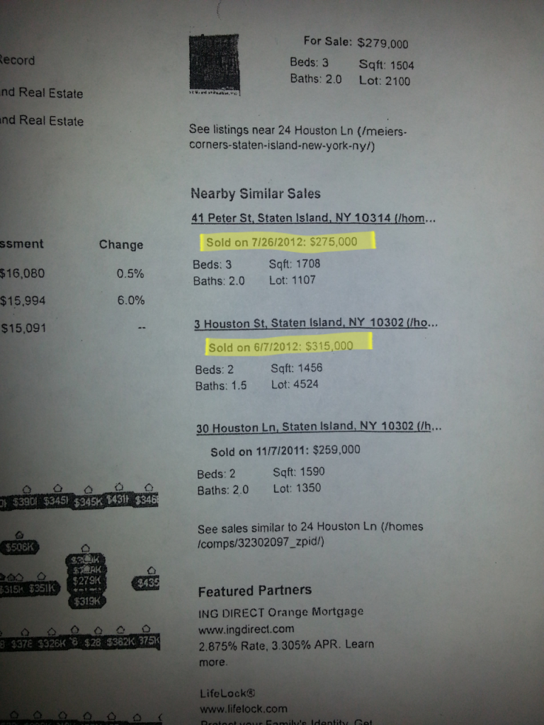 House sale after computer confiscated by SCI