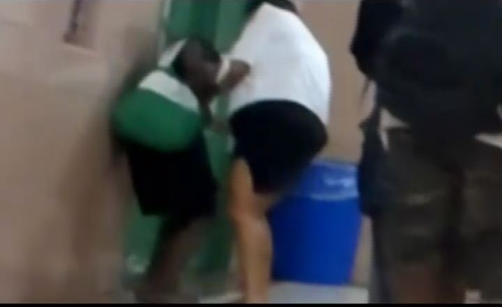 frisking child 2